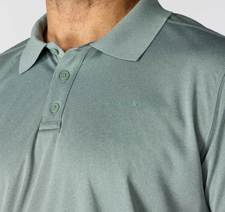 Carhartt Men's Force Sun Defender Relaxed Logo Polo - 106901