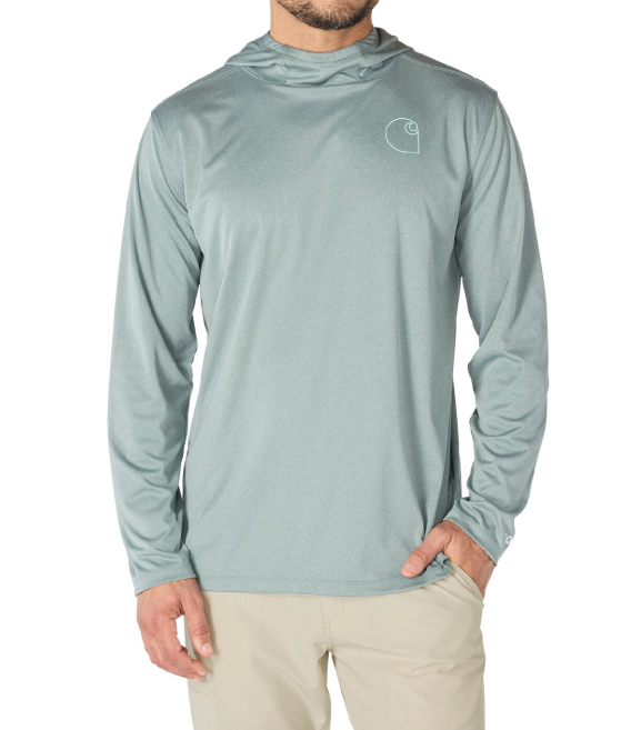 Force Sun Defender™ Relaxed Logo Hoodie - UPF 50+ Long Sleeve - 2026 Colors