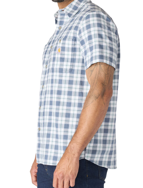 Carhartt Men's Bozeman Relaxed SS Plaid Shirt - 107272