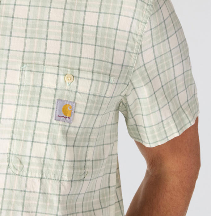 Carhartt Men's Bozeman Relaxed SS Plaid Shirt - 107272