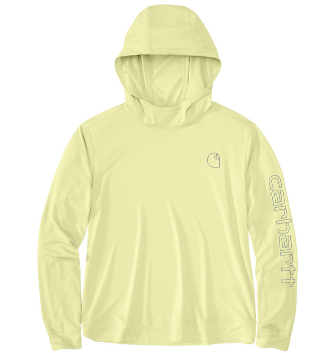 Carhartt Women's Force Sun Defender Long-Sleeve Hooded T-Shirt 106236