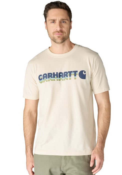 Carhartt Retro Layered Logo Graphic T-Shirt - Men's Short Sleeve Crew Neck