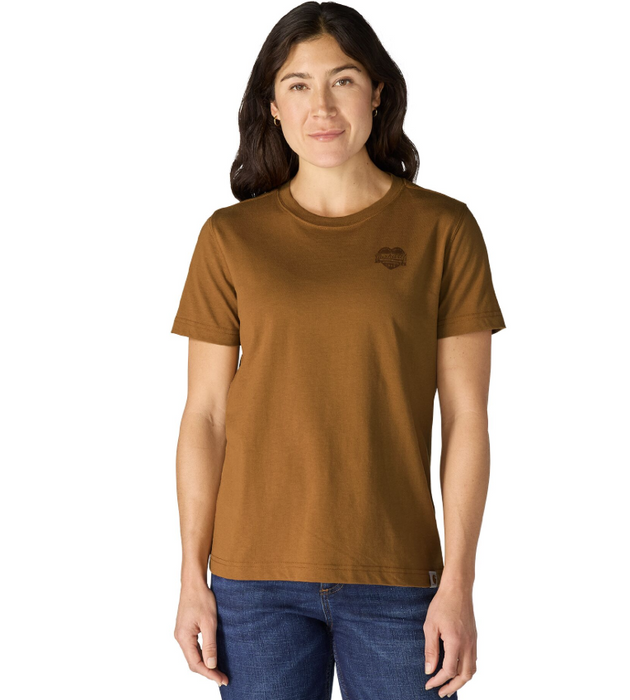 Carhartt Women's Irvine Relaxed Heritage Heart T-Shirt - 107534