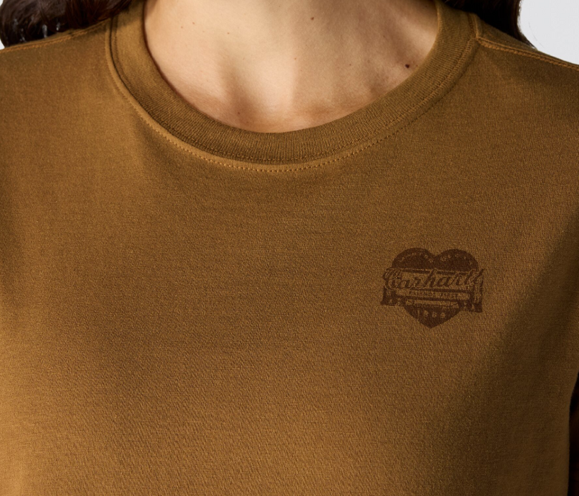 Carhartt Women's Irvine Relaxed Heritage Heart T-Shirt - 107534