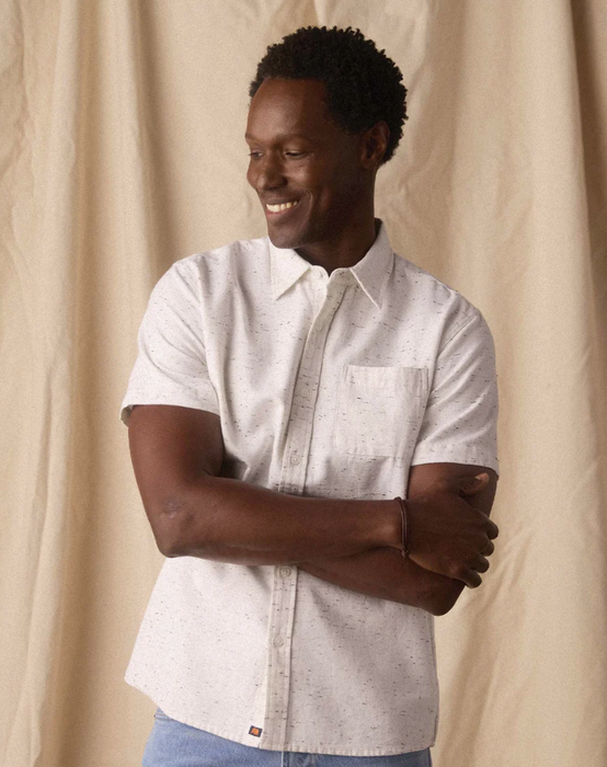 The Normal Brand - Freshwater Short Sleeve Button Up Shirt