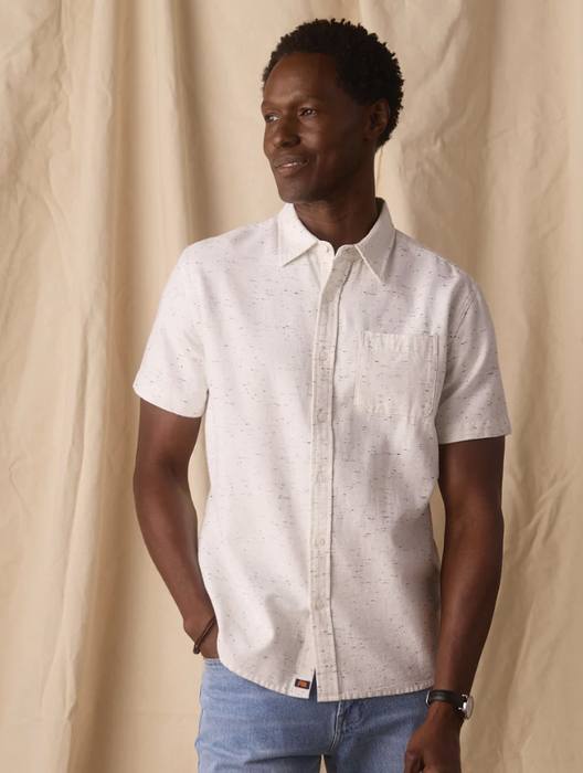 The Normal Brand - Freshwater Short Sleeve Button Up Shirt