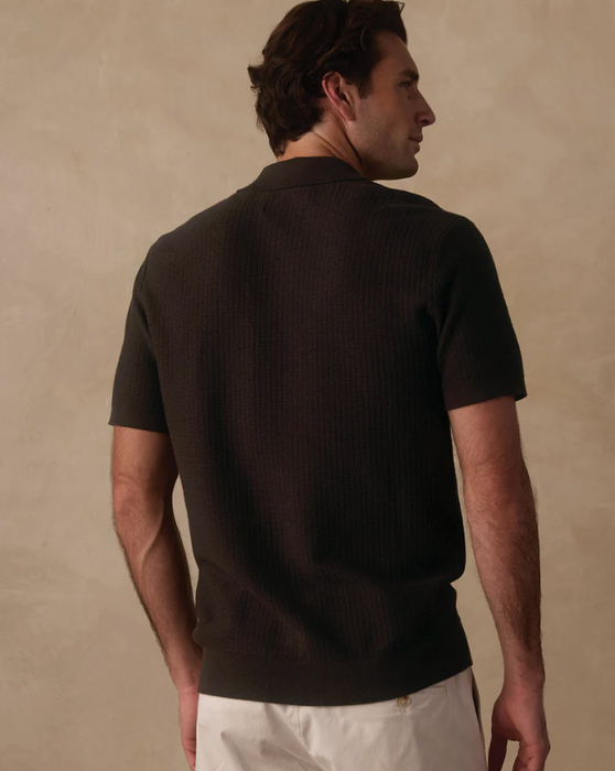 The Normal Brand BreezeKnit Button Up – Breathable Waffle-Knit Shirt
