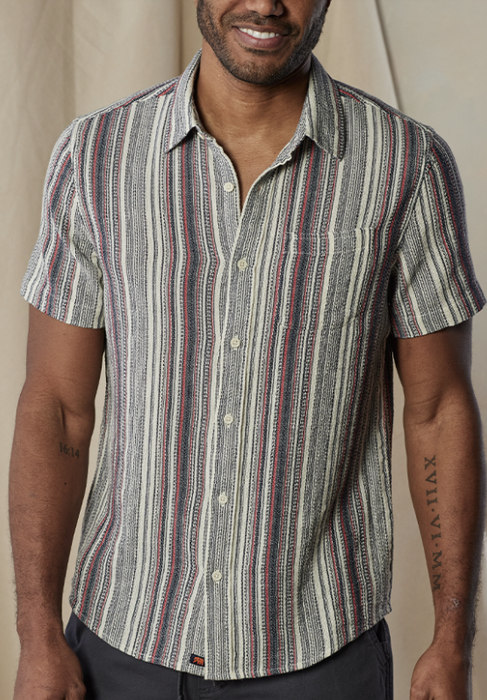 The Normal Brand - Freshwater Short Sleeve Button Up Shirt