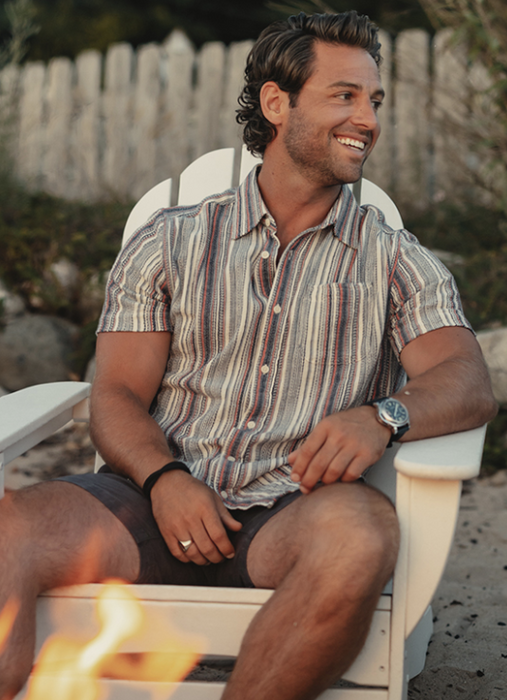The Normal Brand - Freshwater Short Sleeve Button Up Shirt