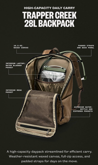 FILSON TRAPPER CREEK 28L BACKPACK 20300186