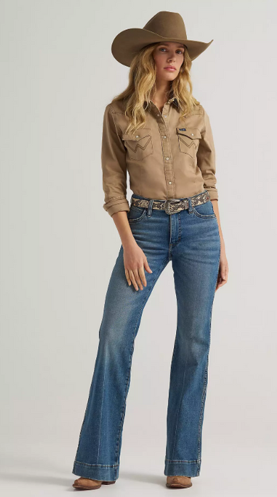 Women's Wrangler Retro® Bailey High-Rise Stretch Trouser Jean