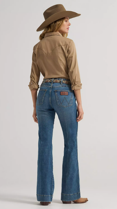 Women's Wrangler Retro® Bailey High-Rise Stretch Trouser Jean
