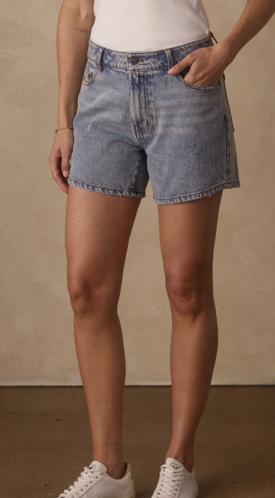 The Normal Brand Mid-Rise Denim Short – Medium Greyson Wash