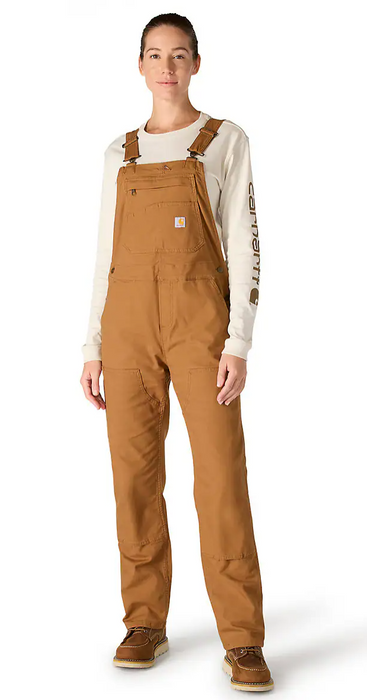 Carhartt Women's Rugged Flex® Double Knee Work Overalls