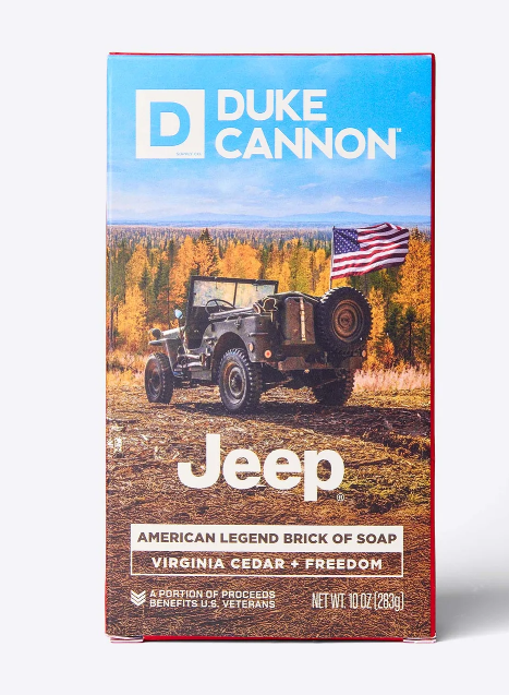 Duke Cannon Big Ass Brick of Soap® – Jeep® 4x4 Limited Edition