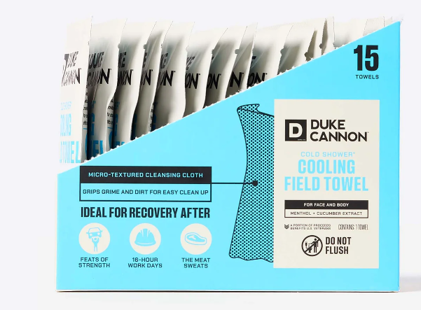 Duke Cannon Cold Shower Cooling Field Towels
