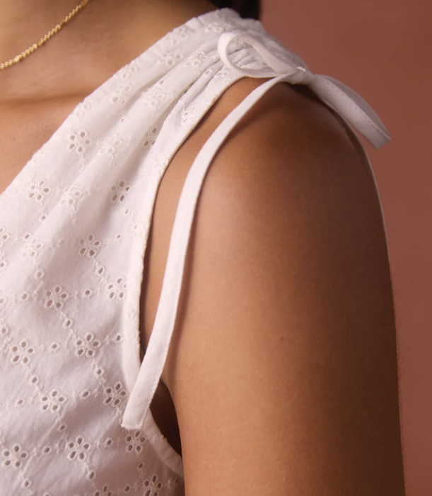 The Normal Brand Eyelet Camille Dress — S2VEYECD