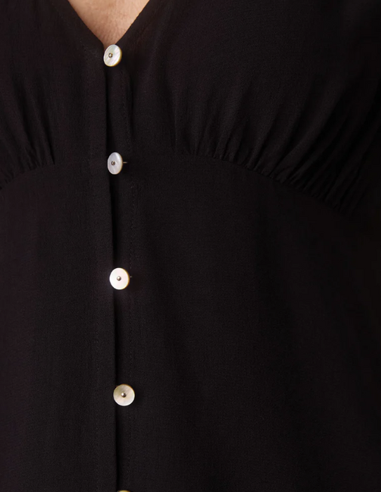 The Normal Brand Aria Crepe Emily Blouse — S2EACEMB