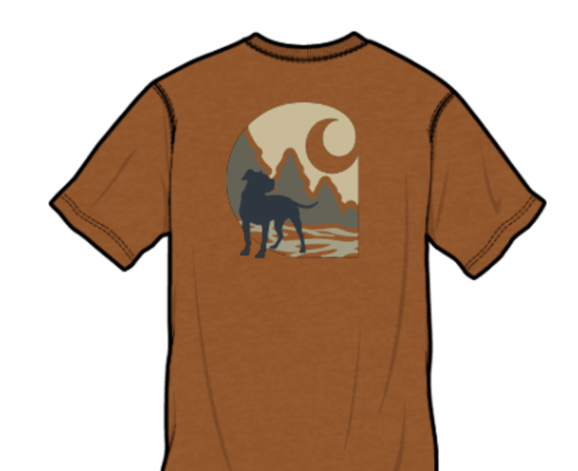 Carhartt Men's Irvine Relaxed Fit Dog T - Shirt - 107788