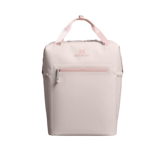 Stanley Madeleine Mini Cooler Backpack, 13.2L, Rose Quartz