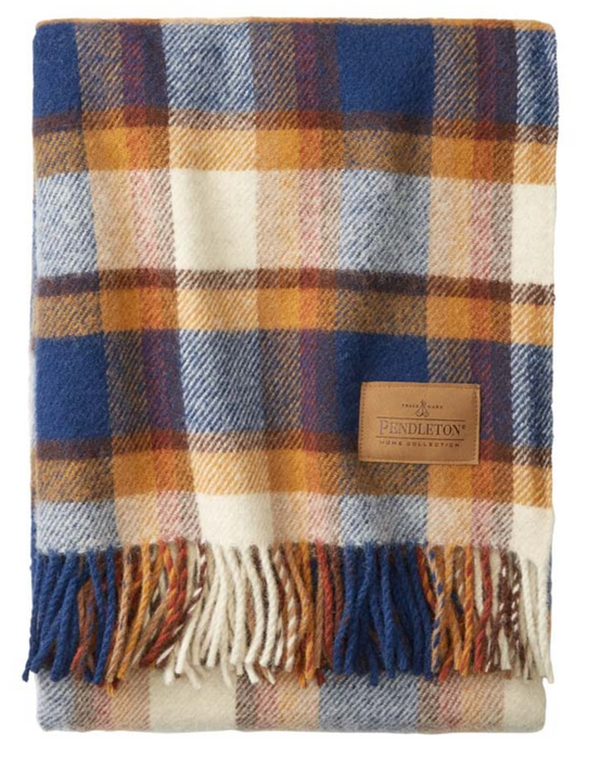 Pendleton Motor Robe Wool Steamer Throw with Carrier