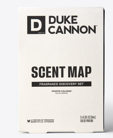 Duke Cannon Proper Cologne Discovery Set – Travel-Sized Trio