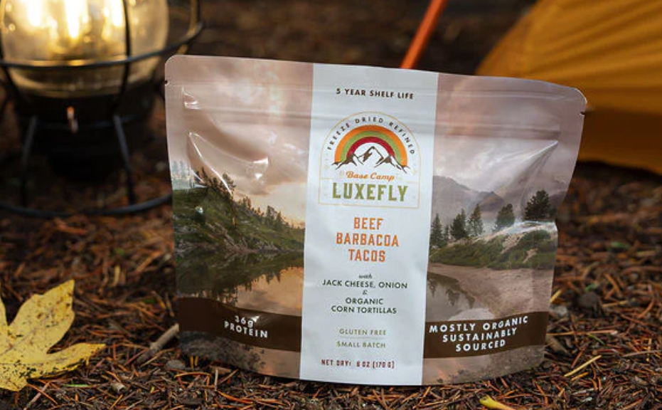Luxefly Basecamp Meals – Oregon Organic Freeze-Dried Trail Food