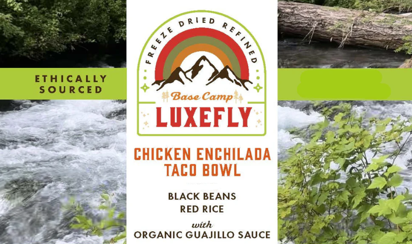 Luxefly Basecamp Meals – Oregon Organic Freeze-Dried Trail Food