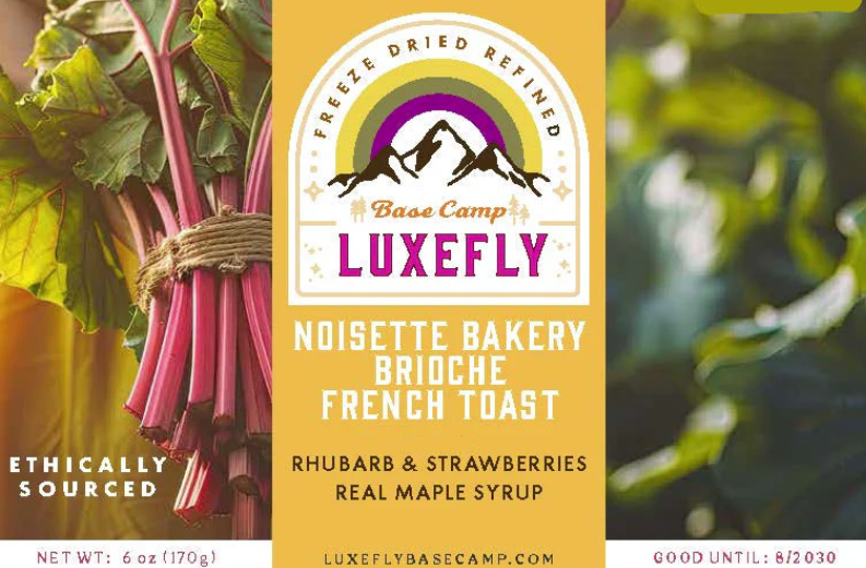 Luxefly Basecamp Meals – Oregon Organic Freeze-Dried Trail Food