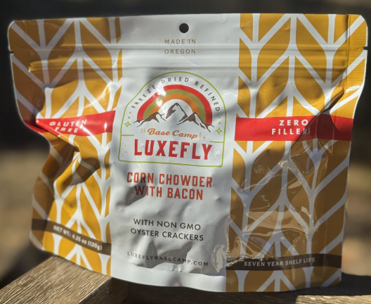 Luxefly Basecamp Meals – Oregon Organic Freeze-Dried Trail Food