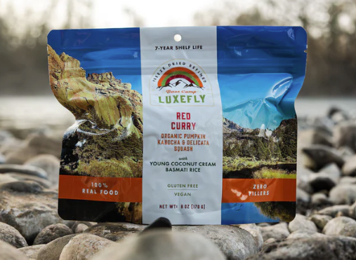 Luxefly Basecamp Meals – Oregon Organic Freeze-Dried Trail Food