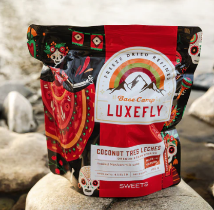 Luxefly Basecamp Meals – Oregon Organic Freeze-Dried Trail Food