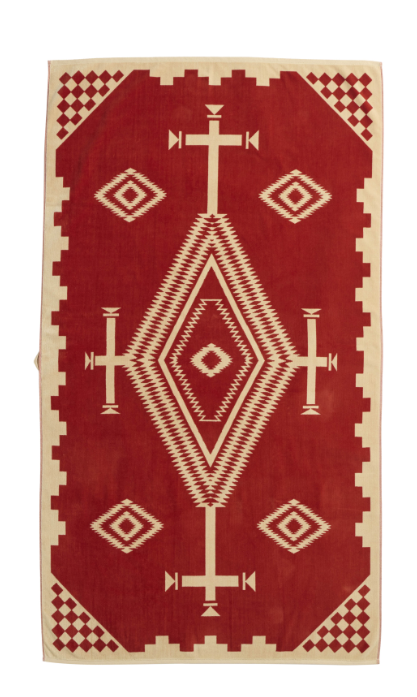 Pendleton Oversized Jacquard Spa Towel - Luxury Cotton Beach & Bath Towel 40x70