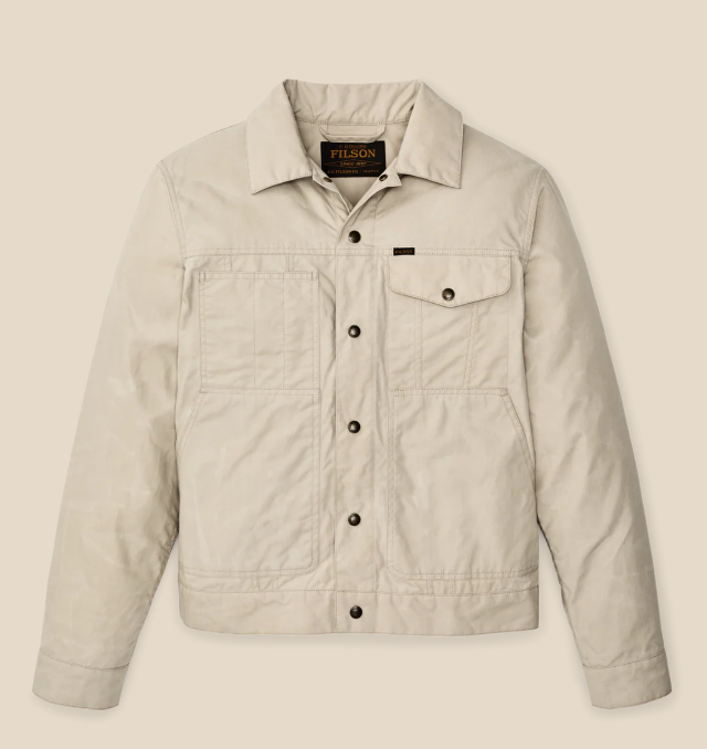 Ranger Short Cruiser Jacket - Lightweight Waxed Cotton Hip-Length Jacket for All Seasons 20291978