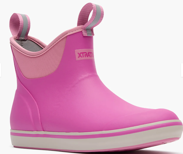 Xtra Tuff Women's Ankle Deck Boot | Waterproof Non-Slip Fishing Boot