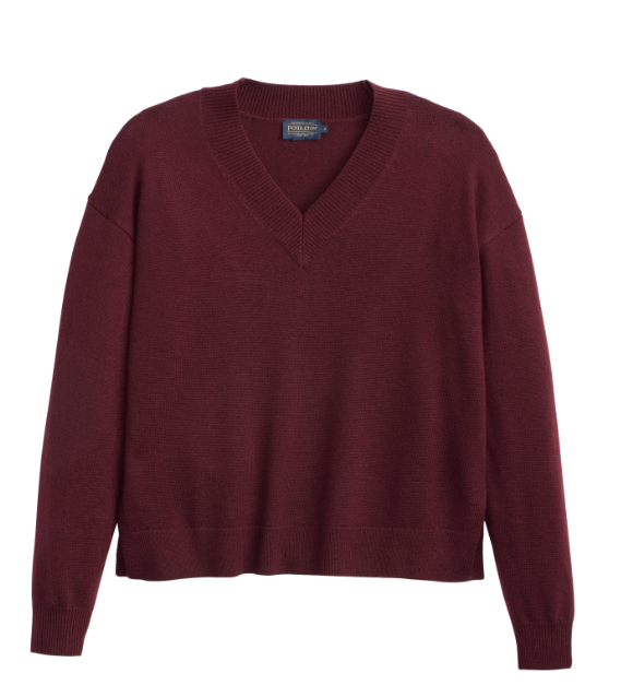 Pendleton Merino V-Neck Sweater - TC0185