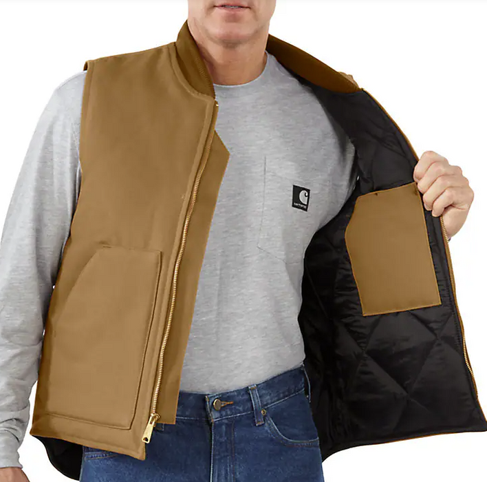 Iconic Men's Firm Duck Insulated Vest 106676