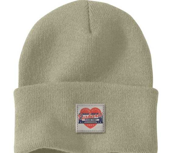 Carhartt Women's Knit Heart Patch Beanie - Style #107409