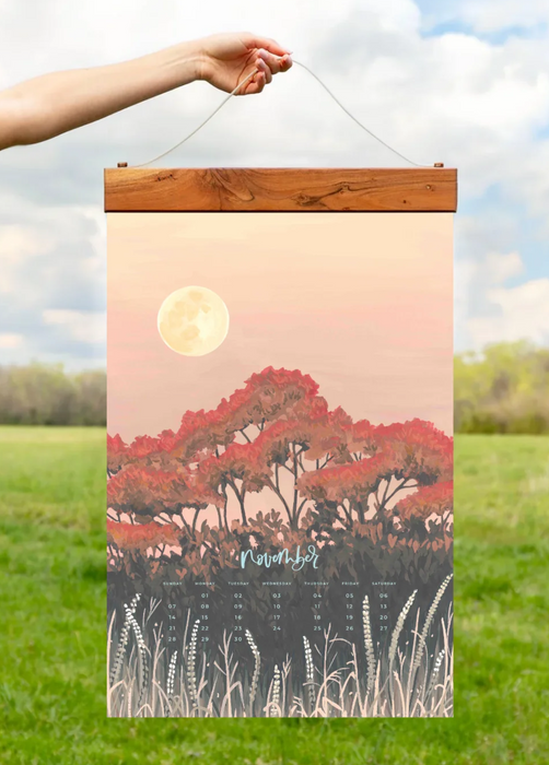 1 Canoe 2 2027 XL Calendar - Natural World | 20x30 Oversized Wall Calendar with Hand-Painted Seasonal Scenes