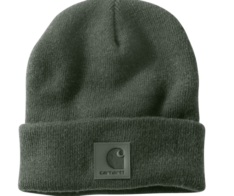 Carhartt 101070 Acrylic Watch Hat - Classic Knit Beanie with Leather Patch