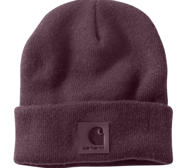 Carhartt 101070 Acrylic Watch Hat - Classic Knit Beanie with Leather Patch