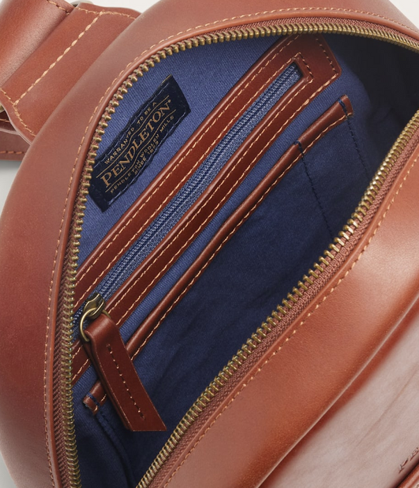 Pendleton Wyeth Trail Wool & Leather Sling Backpack