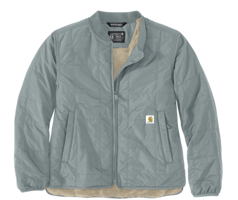 Carhartt Women's Rain Defender Quilted Insulated Jacket - Water Repellent Workwear