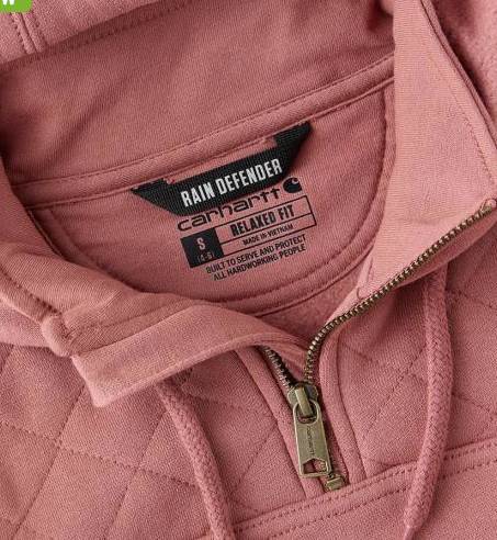 Carhartt Women's Paxton Quilted Quarter-Zip Sweatshirt