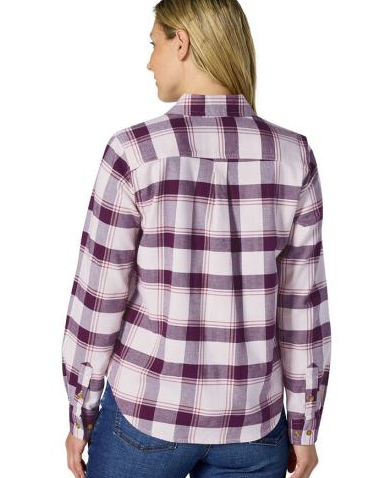 Carhartt Women's Hamilton Relaxed Fit Rugged Flex® Stretch Flannel Shirt