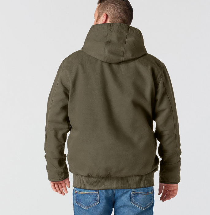 Carhartt Men's Loose Fit Washed Duck Insulated Active Jac J130 - Level 3 Warmth