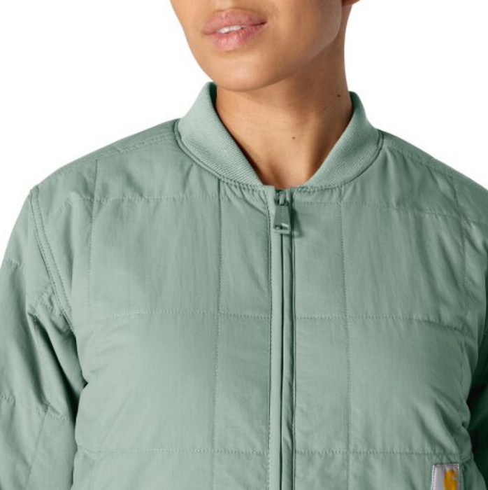 Carhartt Women's Rain Defender Quilted Insulated Jacket - Water Repellent Workwear