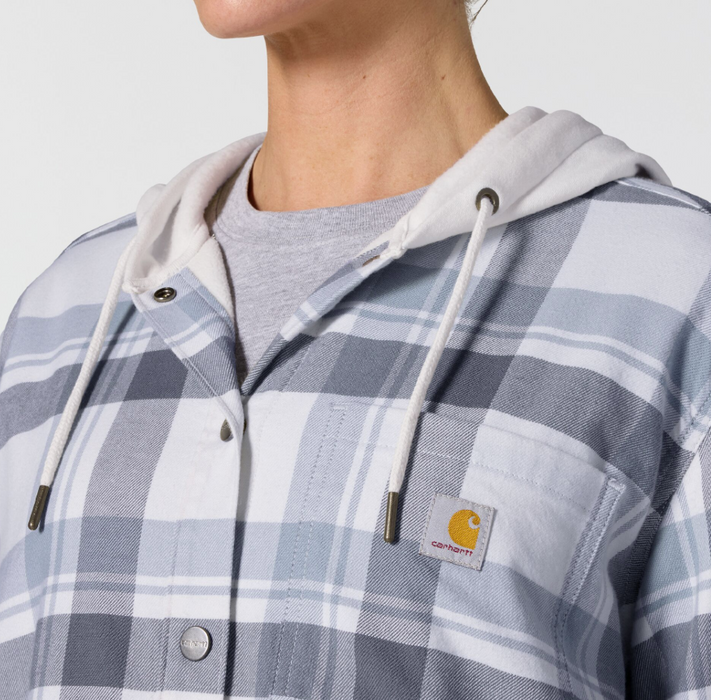 Carhartt Women's Hamilton Plaid Hooded Shirt Jac – Rugged Flex™