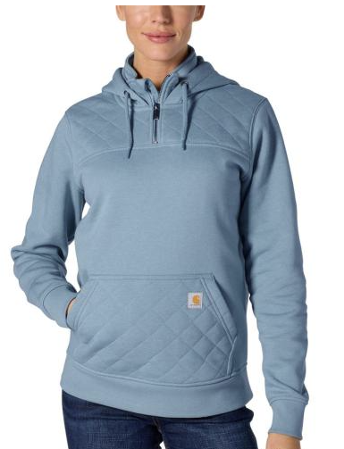 Carhartt Women's Paxton Quilted Quarter-Zip Sweatshirt