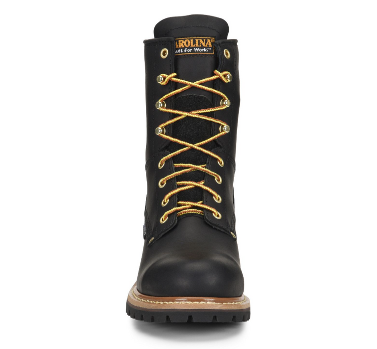 Carolina Elm 8" Steel Toe Waterproof Logger Work Boots CA9823
